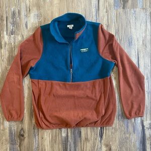 Women’s LL Bean 1/2 zip fleece